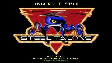 Steel Talons (German, rev 2) screen shot title